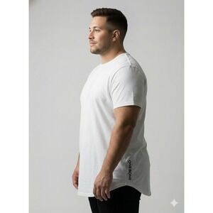 ONE BONE Mens T Shirt Size 1 2XL White Crew Neck Short Sleeve Casual Top OB116